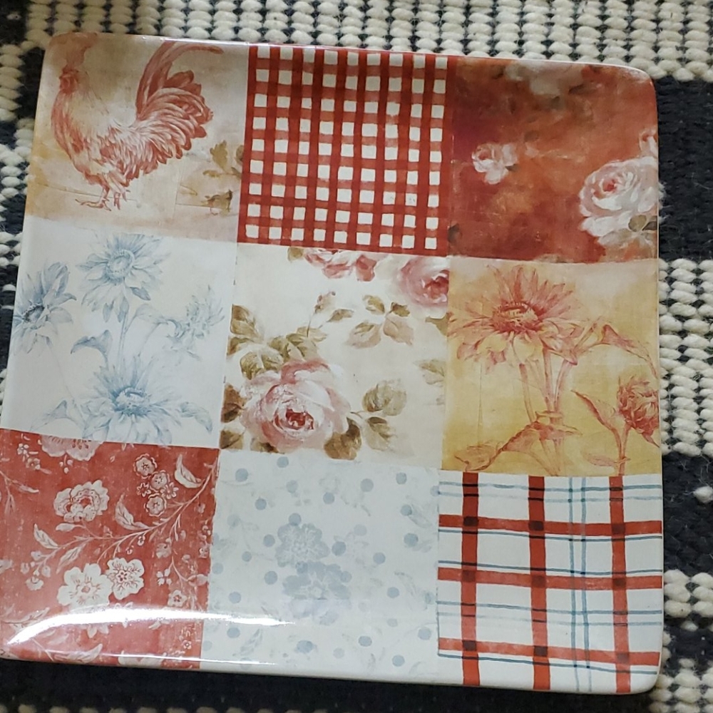 Large square plate